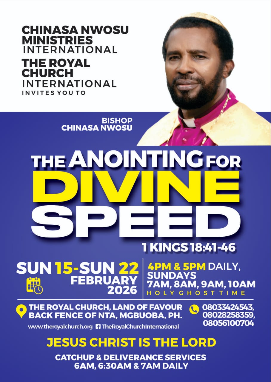 The Anointing for Divine Speed